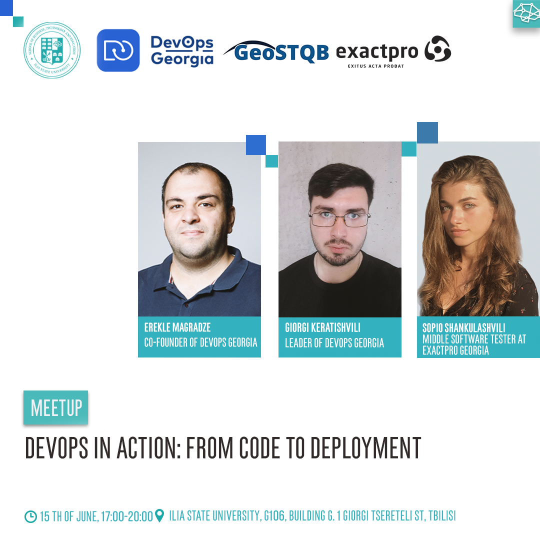 MEETUP DEVOPS IN ACTION: FROM CODE TO DEPLOYMENT - სიახლეების პორტალი