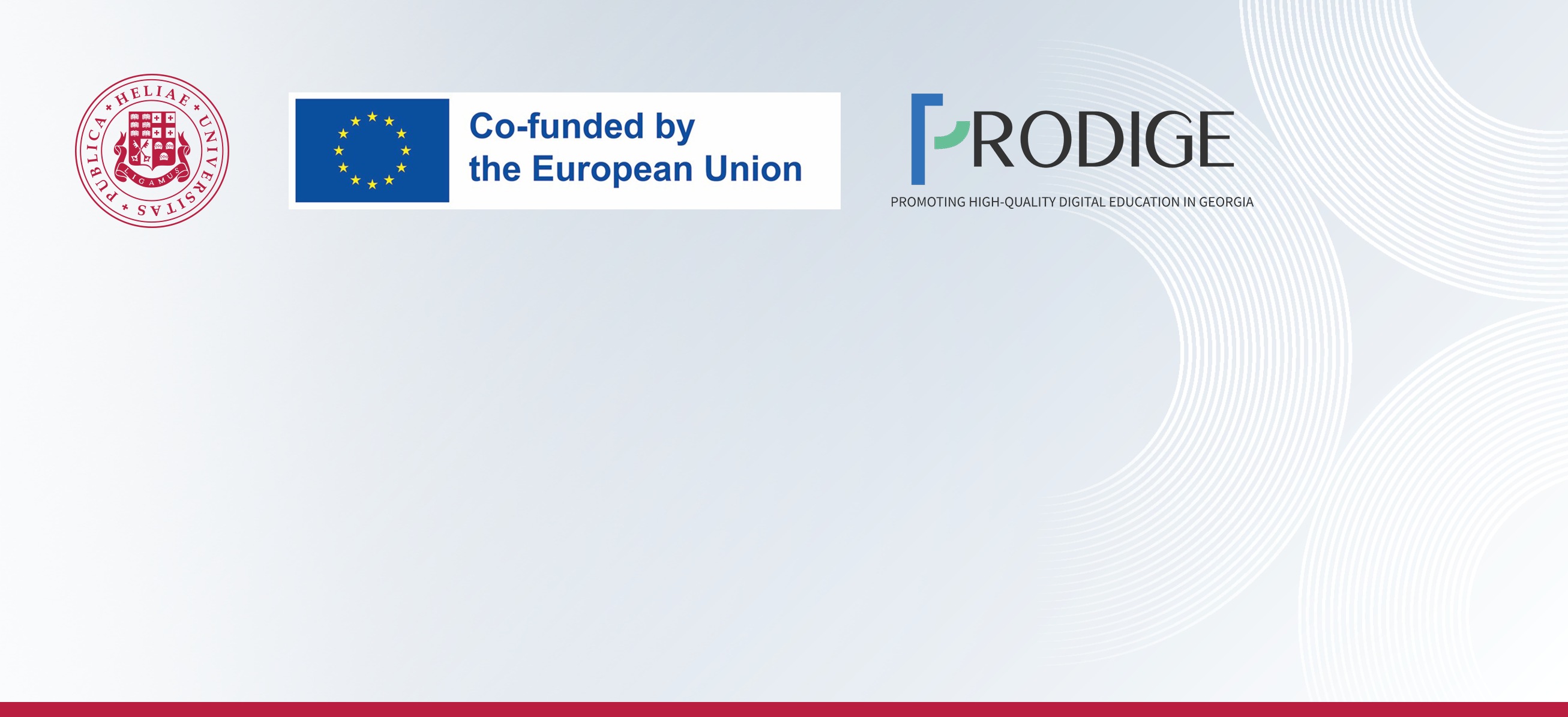 Trainings for Administrative staff within the PRODIGE project