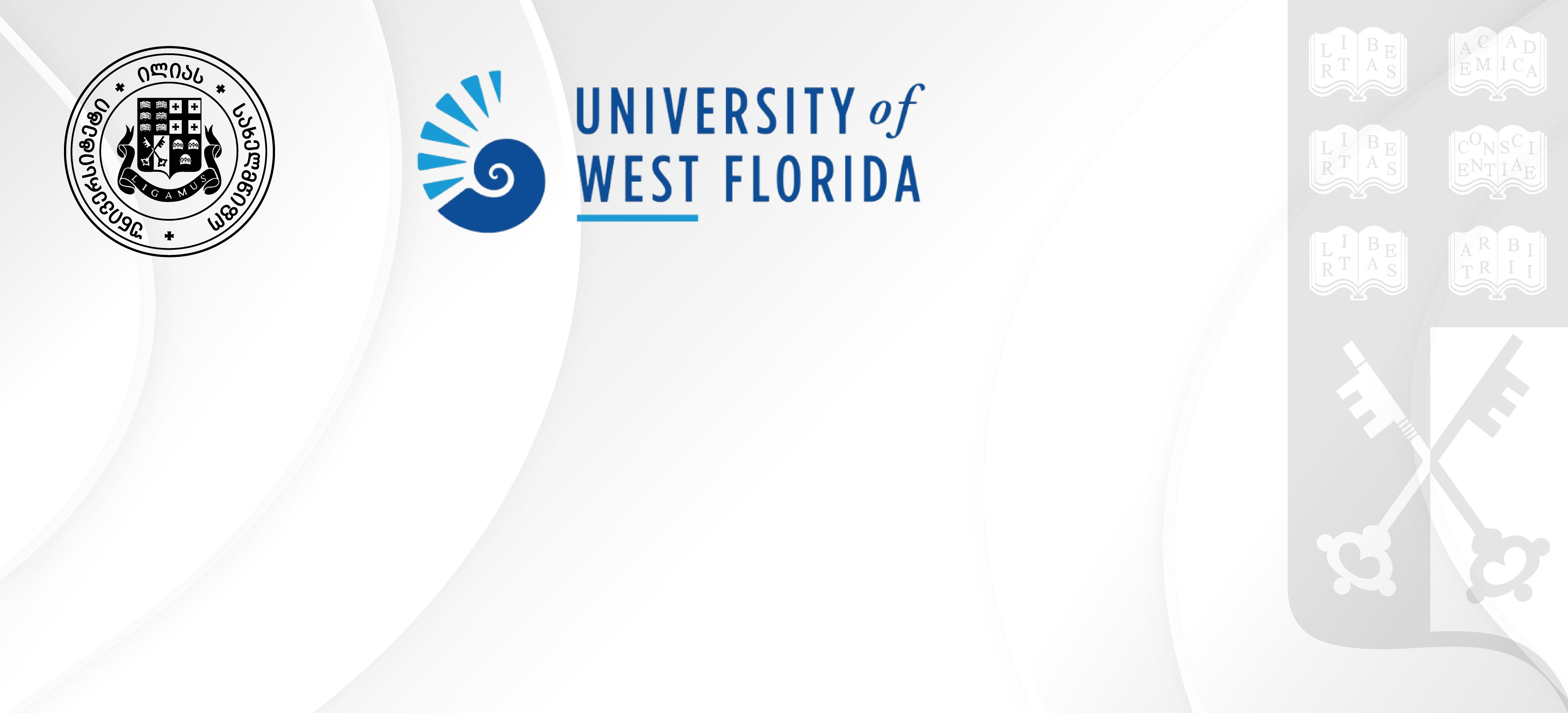 დასავლეთ ფლორიდის უნივერსიტეტის ისტორიისა და ფილოსოფიის დეპარტამენტის მხარდაჭერის წერილი