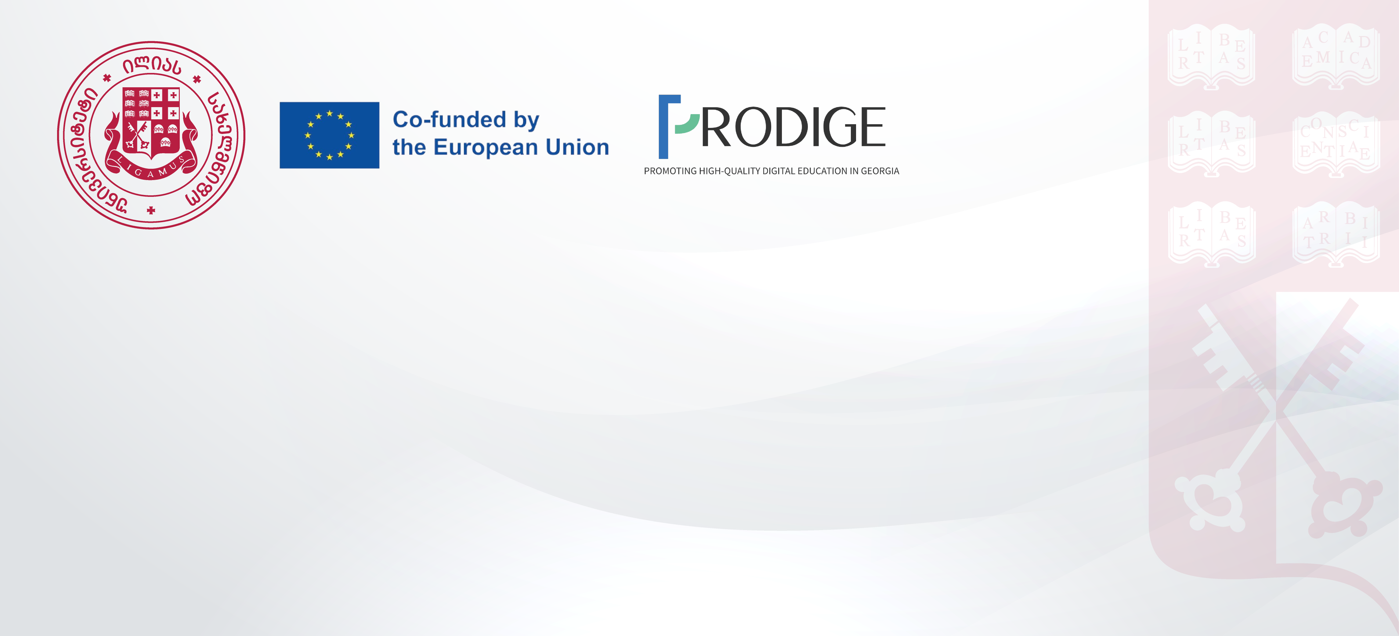Online Training for Academic and Administrative staff within the PRODIGE Project