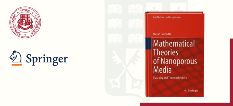 Springer Publishes New Monograph by Ilia State University Professor Merab Svanadze
